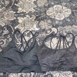 GAIAM Sports Bras pack of 2  Gray/Charcoal women’s XL